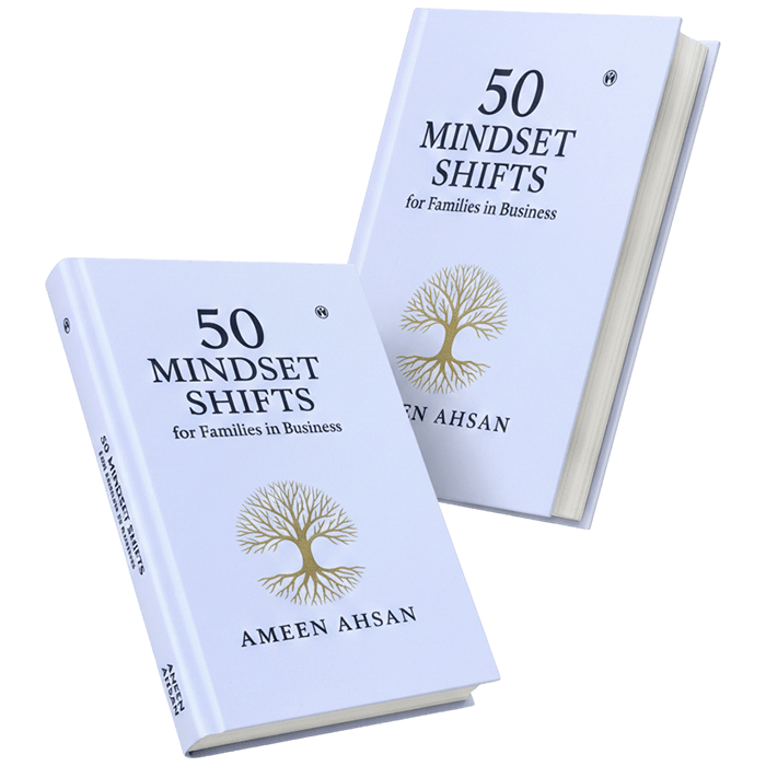 Ameen Ahsan Books - 50 Mindset Shifts for Families in Business